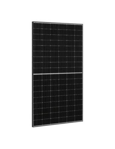 Bifacial photovoltaic solar panel 425W mono JA Solar half-cell black frame cabin