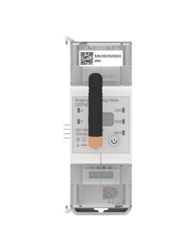 Compteur monophasé pour le suivi des consommations avec WiFi ZCS Azzurro