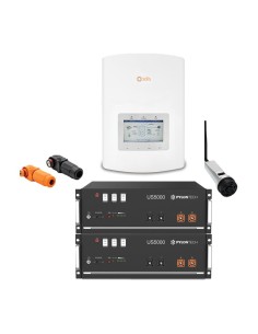 Sistemi di accumulo (inverter + batterie) Off-Grid: vendita online Sistema di accumulo monofase Off-Grid inverter Solis 5kW l...