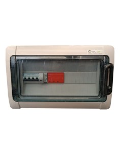 6kWp photovoltaic AC interface electrical panel for three-phase systems