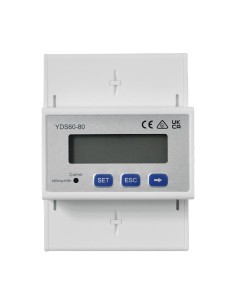 Contador Huawei SmartPower Sensor 80A trifásico con carril DIN para inversor MB0