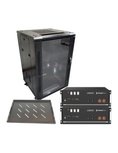 9.6kWh-Speichersystem mit Pylontech US5000-Lithiumbatterien Akkumulation