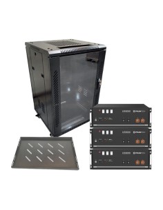 14.4kWh storage system with Pylontech US5000 lithium batteries storage