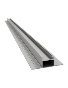 Set de 6 profilés Profil en aluminium 2.60mt structure photovoltaïque tôle ondulée 2