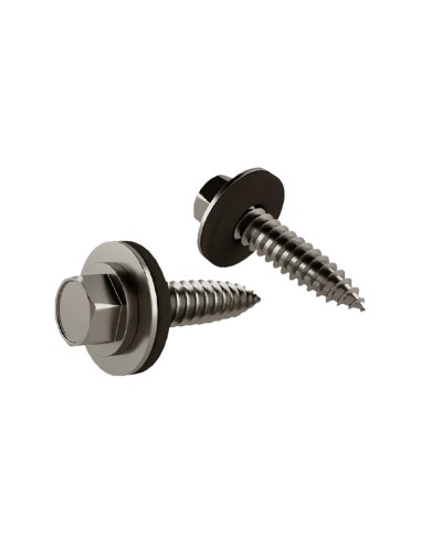 Satz mit 50 selbstschneidenden Bimetallschrauben A2 5,5 x 25 mm