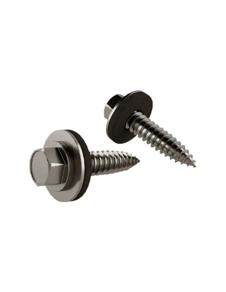 Componenti Fissaggio: vendita online Set di 80 viti autofilettanti bimetalliche A2 5.5x25mm