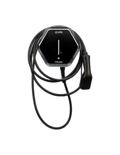 Einphasige Ladesäule 7.4kW Prism Solar RFID 7M Kabel elektrische Fahrzeuge