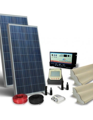 Solar Kit Camper 300W 12V Pro Photovoltaik Panel