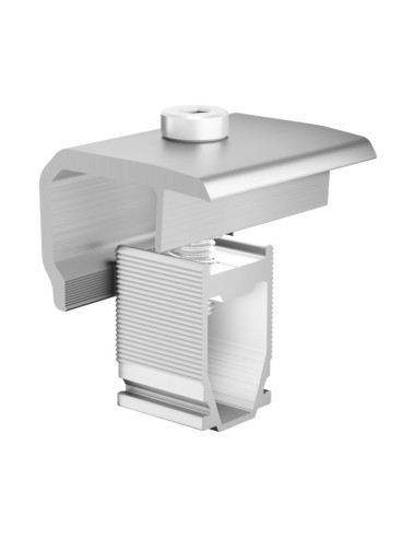 BEASAFY Lot de 4 supports de panneau solaire, 30 mm, pince d