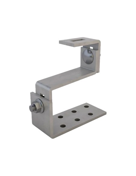 Set of 10 fully adjustable brackets for solar photovoltaic tile