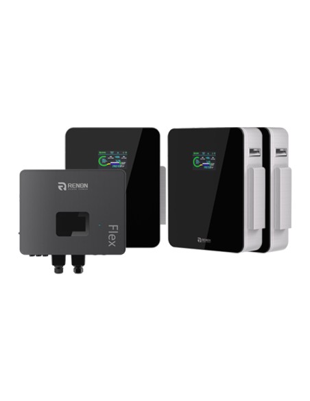 Système stockage hors réseau monophasé onduleur Renon Power 6kW Xcellent 15.36kW