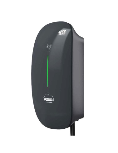 Borne de recharge triphasée CARO 11 kW avec câble de 7m ZCS Azzurro
