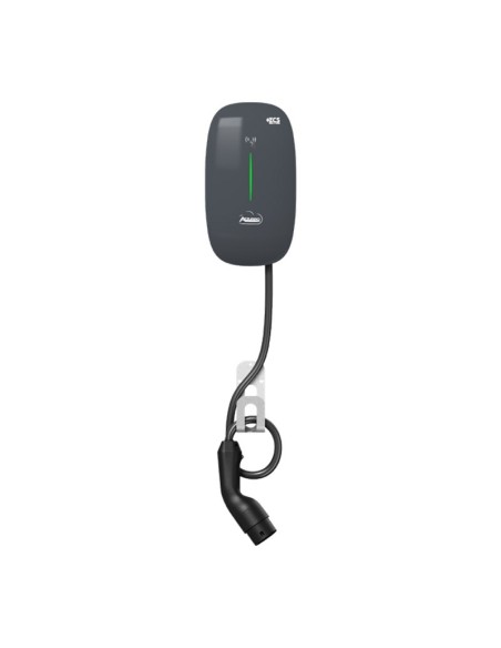 Borne de recharge triphasée CARO 11 kW avec câble de 7m ZCS Azzurro