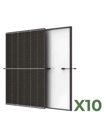 Set de 10 paneles solar fotovoltaico 450W total 4500W mono TRINASOLAR Vertex S+
