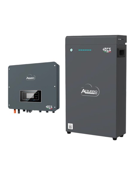 Système accumulation monophasé 3.68kW onduleur Zucchetti cumul ZSX5000 S 5.1kWh Système accumulation monophasé 3.68kW onduleur Zucchetti cumul ZSX5000 S 5.1kWh