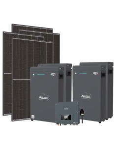 Kit fotovoltaico monofásico 6300W inversor Zucchetti 6kW litio ZSX5000 S 20.4kWh