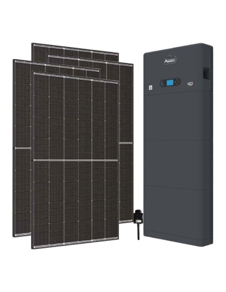 Kit fotovoltaico monofásico 6300W inversor Zucchetti 5kW batería litio 10.24kWh Kit fotovoltaico monofásico 6300W inversor Zucchetti 5kW batería litio 10.24kWh