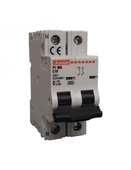 Interruttori Magnetotermici: vendita online Interruttore Magnetotermico Lovato 1P+N 25A Interruttori Magnetotermici: vendita online Interruttore Magnetotermico Lovato 1P+N 25A