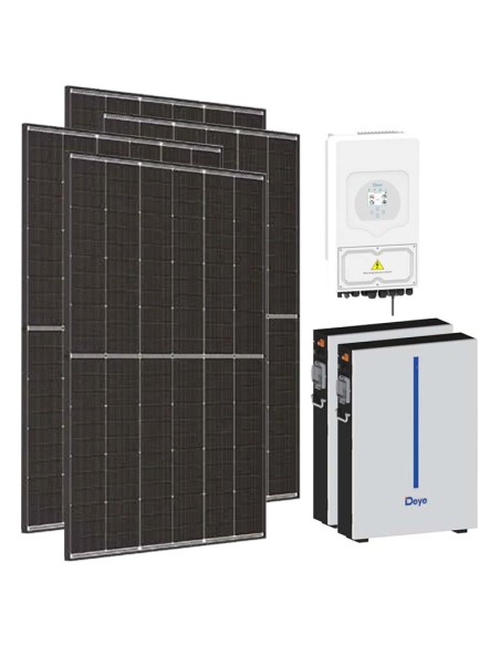 Serie Pro: vendita online Kit fotovoltaico monofase 6300W inverter Deye 6kW batteria litio RW-M6 12.28kWh Serie Pro: vendita online Kit fotovoltaico monofase 6300W inverter Deye 6kW batteria litio RW-M6 12.28kWh