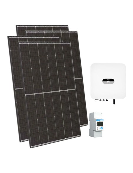 Kit photovoltaïque monophasé 5400W onduleur Huawei 5kW conçu pour le stockage