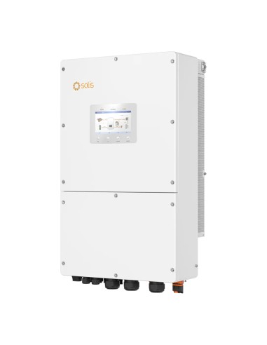 Three-phase hybrid inverter 50kW Solis S6 4 MPPT DC switch photovoltaic solar