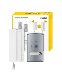 Voxie 2-Wire Plus single-family intercom kit Vimar