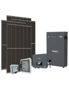 Kit fotovoltaico monofásico 5400W Plus Zucchetti 5kW litio ZSX5000 S 5.1kWh
