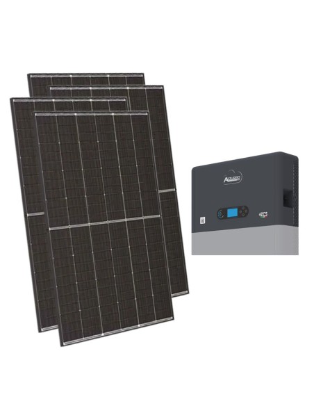 Serie Base: vendita online Kit fotovoltaico monofase 5400W inverter ZCS Azzurro 5kW predisposto ad accumulo