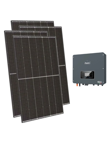Single-phase photovoltaic Kit 6300W inverter ZCS Azzurro 6kW prepared storage