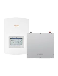 Solis con batterie Dyness: vendita online Sistema di accumulo monofase inverter Solis 5kW litio DL5.0C Dyness 5.12kWh