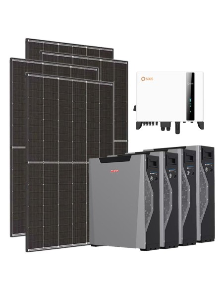 Serie Pro: vendita online Kit fotovoltaico trifase 10350W inverter Solis 10kW litio Weco 5k3 XP 21.4kWh