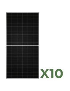 Set 10 Doppelseitiges Photovoltaik-Solarmodul 590W Gesamt 5900W mono TW Solar