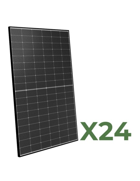 Set 24 Doppelseitiges Photovoltaik-Solarmodul 450W Gesamt 10800W mono Peimar