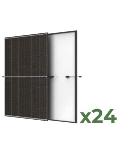 Set of 24 TRINASOLAR Vertex S+ 505W total 12120W mono photovoltaic solar panels