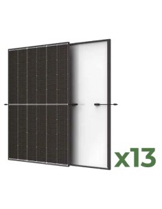 Set pannelli fotovoltaici: vendita online Set 13 pannelli solari fotovoltaici 505W tot. 6565W mono TRINASOLAR Vertex S+