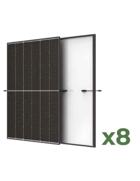 Set de 8 paneles solar fotovoltaico 505W total 4040W mono TRINASOLAR Vertex S+
