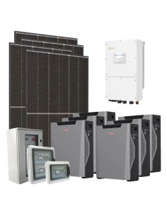 Serie Plus: vendita online Kit fotovoltaico trifase 30150W PLUS inverter Solis 30kW litio Weco 32.2kWh