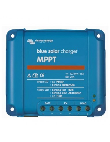 Contrôleur de charge MPPT BlueSolar 75/15 75 Voc 15A Victron Energy