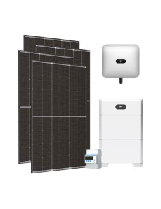 Kit photovoltaïque triphasé 10350W onduleur Huawei 10kW lithium LUNA2000 10kWh