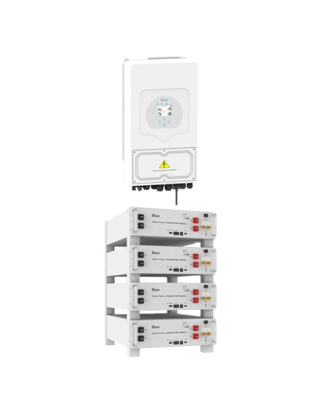 Système de stockage monophasé onduleur DEYE 6kW lithium SE-G5.1 Pro-B 20.48kWh