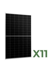 Set de 11 paneles solar fotovoltaico 465W total 5115W mono AIKO Neostar 2P