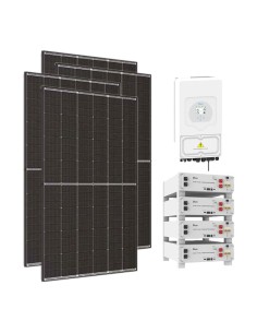 Einphasiger Photovoltaik-Kit 6300W-inverter Deye 6kW Akku SE-G5.1 Pro-B 20.48kWh