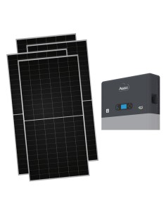Kit fotovoltaico monofásico 4130W inversor ZCS Azzurro 3.6kW para accumulation