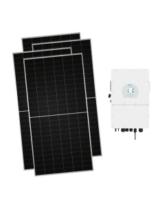 Three-phase photovoltaic kit 18880W inverter Deye 20kW designed for storage