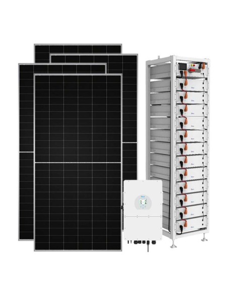Three-phase photovoltaic kit 18880W 20kW DEYE inverter lithium BOS-GM 20.48kWh