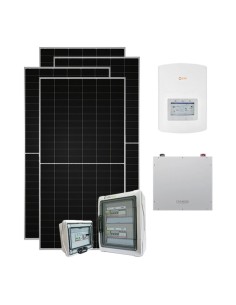 Serie Plus: vendita online Kit fotovoltaico monofase 4720W PLUS inverter 4.6kW Solis litio Dyness 5.12kWh