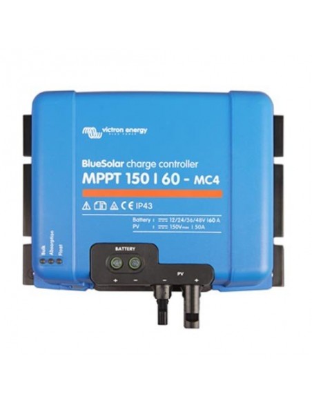 Regolatore di Carica MPPT Blue Solar 150/45 150Voc 45A Victron Energy Regolatore di Carica MPPT Blue Solar 150/45 150Voc 45A Victron Energy