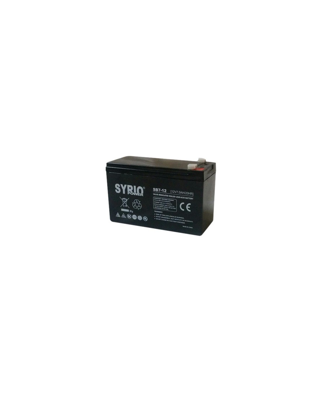 AGM Batteria ermetica 12V 7Ah ricaricabile al piombo AGM UPS gruppo di continuità 