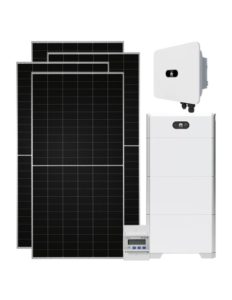 Serie Pro: vendita online Kit fotovoltaico trifase 12390W inverter Huawei MB0 12kW litio LUNA2000 15kWh