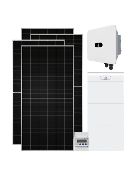 Serie Pro: vendita online Kit fotovoltaico trifase 15340W inverter Huawei MB0 15kW litio LUNA2000 20.7kWh